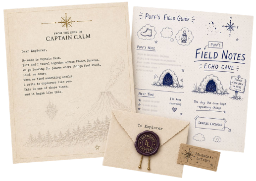 Illustration: what arrives in your child&rsquo;s story letter