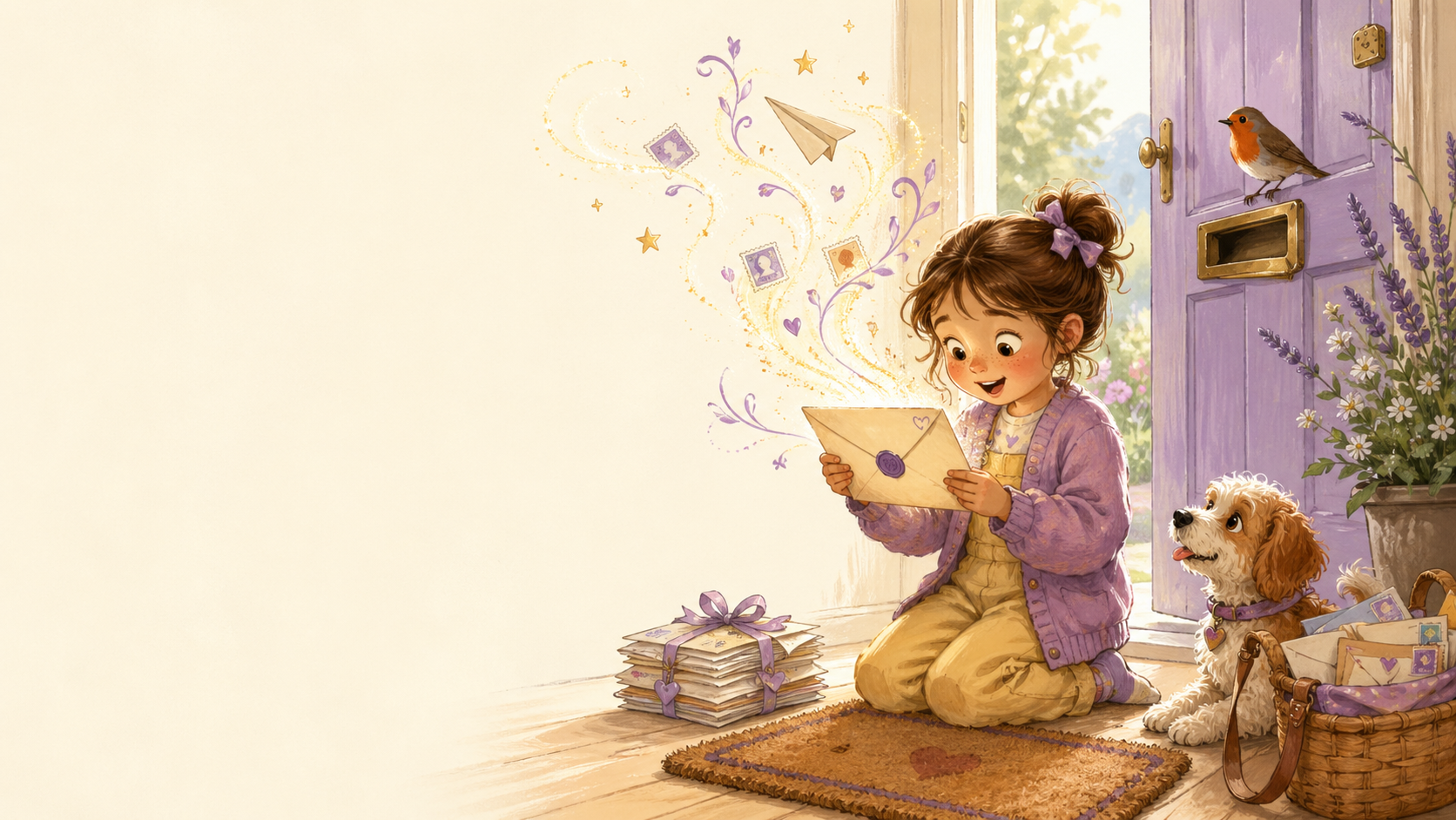Why Children Still Love Getting Letters in the Post