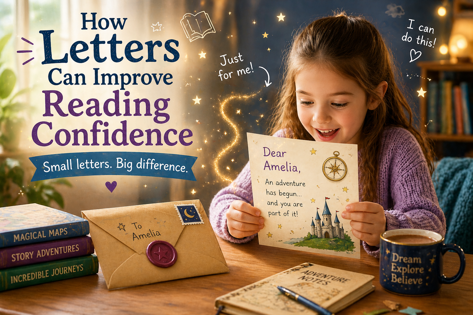 How Letters Can Improve Reading Confidence
